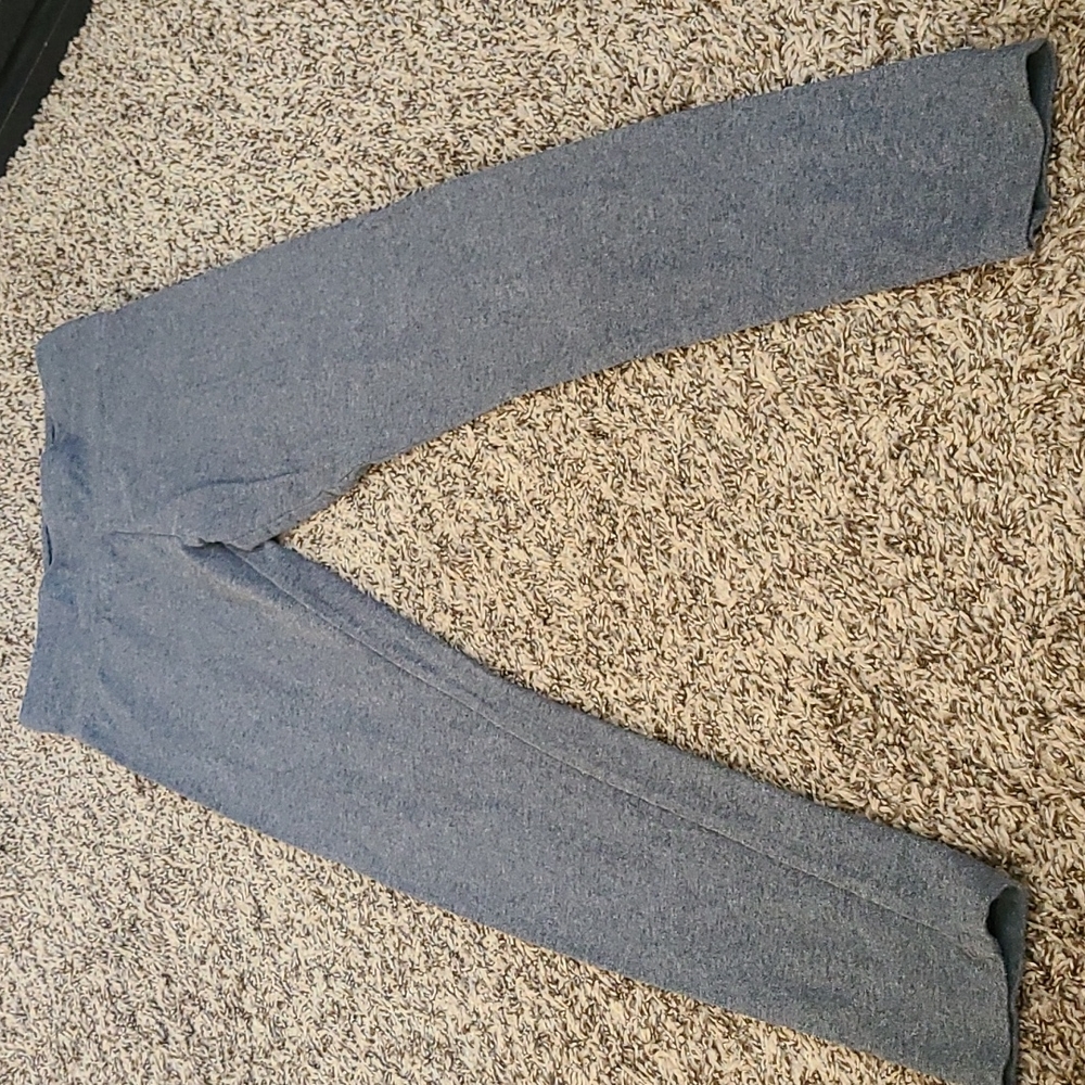 Justice gray leggings.  Never worn